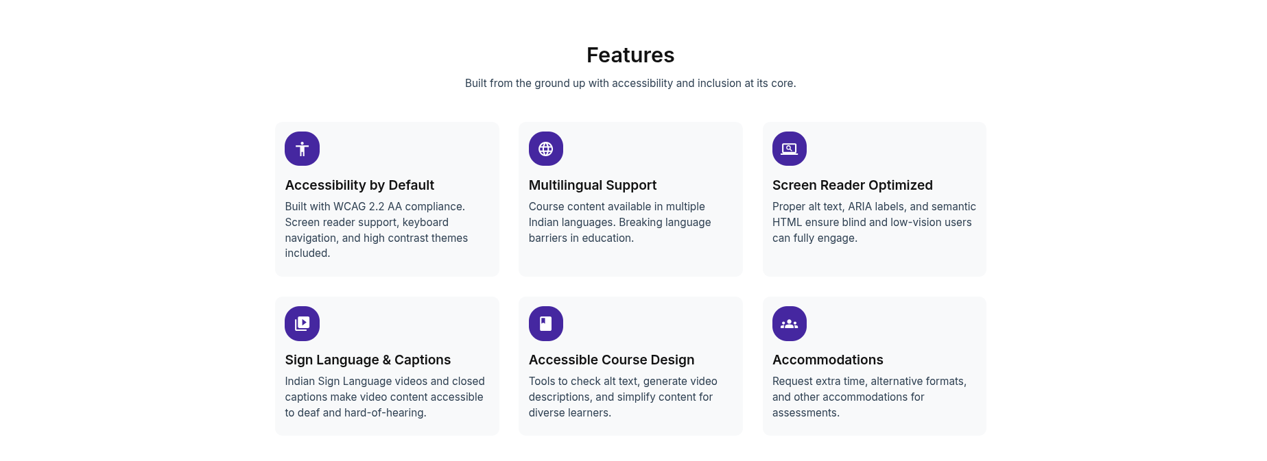 Features